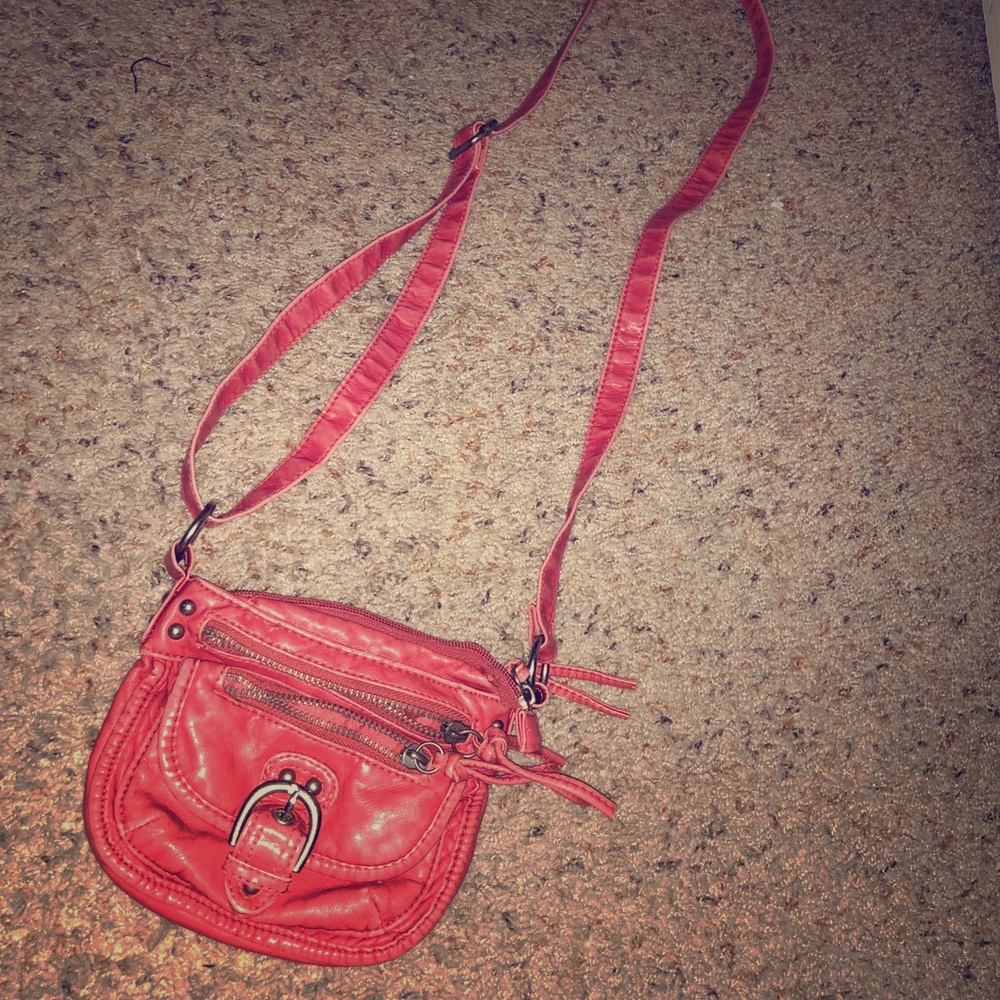 Salmon Mudd Small Crossbody Purse